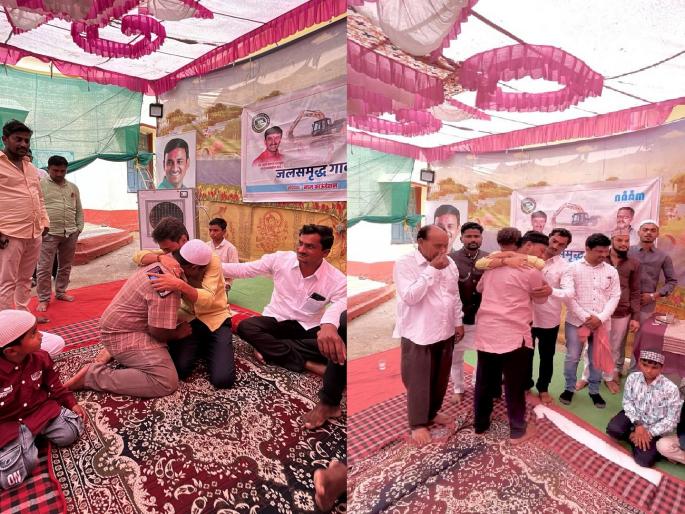 Neither new clothes, nor sweets; Muslim brothers in Massajog decide not to celebrate Eid... | ना नवीन कपडे, ना गोड-धोड; मस्साजोगच्या मुस्लिम बांधवांचा ईद साजरी न करण्याचा निर्णय... Neither new clothes, nor sweets; Muslim brothers in Massajog decide not to celebrate Eid... | ना नवीन कपडे, ना गोड-धोड; मस्साजोगच्या मुस्लिम बांधवांचा ईद साजरी न करण्याचा निर्णय...