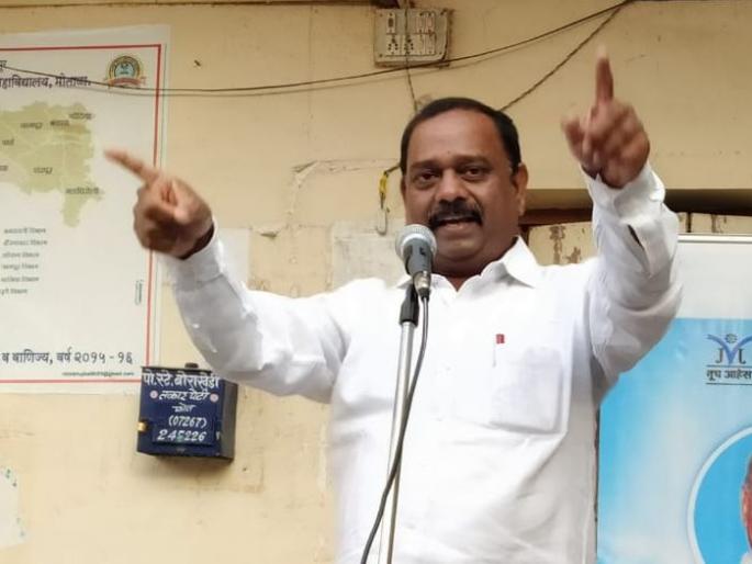 The idea of a consistently high goal is the key to success: Santosh Totre | सतत उच्च ध्येयाचा विचार हाच यशाचा मार्ग:  संतोष तोत्रे  The idea of a consistently high goal is the key to success: Santosh Totre | सतत उच्च ध्येयाचा विचार हाच यशाचा मार्ग:  संतोष तोत्रे