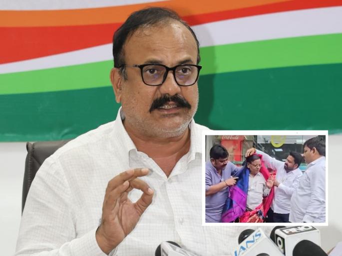 Stop the goons or we will teach them a lesson, Congress warns BJP over misbehavior with senior worker | गुंडांना आवरा अन्यथा धडा शिकवू, ज्येष्ठ कार्यकर्त्याशी झालेल्या गैरवर्तनावरून काँग्रेसचा भाजपाला इशारा Stop the goons or we will teach them a lesson, Congress warns BJP over misbehavior with senior worker | गुंडांना आवरा अन्यथा धडा शिकवू, ज्येष्ठ कार्यकर्त्याशी झालेल्या गैरवर्तनावरून काँग्रेसचा भाजपाला इशारा