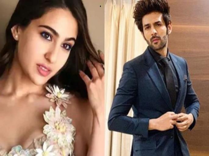 Sara Ali Khan Gets mobbed by fans in Lucknow. Kartik Aaryan shields her. Watch viral video | साराला पाहताच चाहत्यांचा गराडा, तर सारासाठी कार्तिकच बनला बॉडीगार्ड Sara Ali Khan Gets mobbed by fans in Lucknow. Kartik Aaryan shields her. Watch viral video | साराला पाहताच चाहत्यांचा गराडा, तर सारासाठी कार्तिकच बनला बॉडीगार्ड