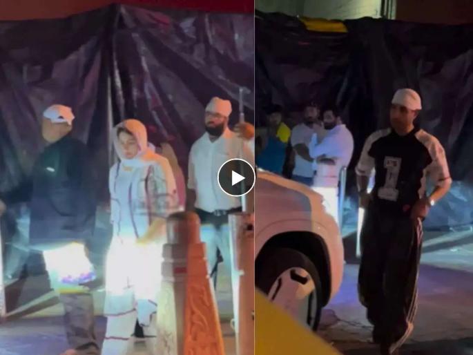 Sara Ali Khan seen leaving gurudwara with her boyfriend arjun pratap bajwa know who is he | Sara Ali Khan : बॉयफ्रेंडसोबत गुरुद्वारातून बाहेर पडताना दिसली सारा अली खान, कोण आहे हा 'हँडसम मुंडा?'