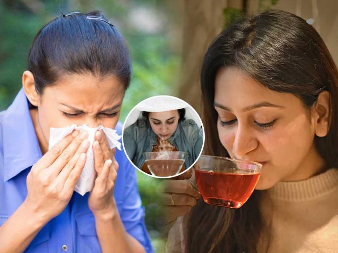 Home remedies for cold - it will clear your nose from inside | चेहरा फुग्यासारखा टम्म-डोकंही दुखतं, साठलेल्या सर्दीवर ३ घरगुती उपाय-श्वास घ्या मोकळा Home remedies for cold - it will clear your nose from inside | चेहरा फुग्यासारखा टम्म-डोकंही दुखतं, साठलेल्या सर्दीवर ३ घरगुती उपाय-श्वास घ्या मोकळा
