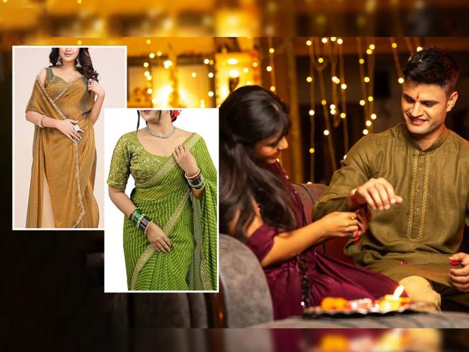 Saree shopping for Raksha bandhan festival, partywear designer saree under 1000 rupees, saree shopping at low price  | राखीपौर्णिमेला १ हजार रुपयांपेक्षा कमी किमतीत घ्या पार्टीवेअर डिझायनर साडी, पाहा २ आकर्षक पर्याय