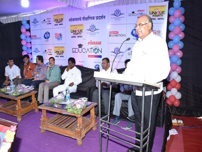 The 'Lokmat Education Fair 2019' is an excellent inauguration, educational information under one roof | ‘लोकमत एज्युकेशन फेअर २०१९’चे शानदार उद्घाटन, शैक्षणिक माहिती एका छताखाली