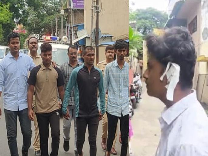 Armed attack in anger over complaint lodged at police station, police escort attackers around town in Kolhapur | Kolhapur: पोलिस ठाण्यात तक्रार दिल्याच्या रागातून सशस्त्र हल्ला, तरुण जखमी; पाच जणांना अटक Armed attack in anger over complaint lodged at police station, police escort attackers around town in Kolhapur | Kolhapur: पोलिस ठाण्यात तक्रार दिल्याच्या रागातून सशस्त्र हल्ला, तरुण जखमी; पाच जणांना अटक