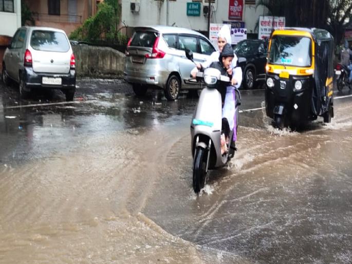 Navja recorded 70 mm and Mahabaleshwar 63 mm of rain In Satara district | सातारा जिल्ह्यातील नवजाला ७०, महाबळेश्वरला ६३ मिलिमीटर पावसाची नोंद  Navja recorded 70 mm and Mahabaleshwar 63 mm of rain In Satara district | सातारा जिल्ह्यातील नवजाला ७०, महाबळेश्वरला ६३ मिलिमीटर पावसाची नोंद