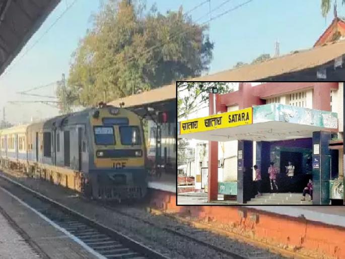 A laborer died due to the collapse of a loft, the accident happened during construction at Satara railway station | लॉप्ट कोसळून कामगाराचा मृत्यू, सातारा रेल्वेस्थानकात बांधकाम सुरू असताना घडली दुर्घटना A laborer died due to the collapse of a loft, the accident happened during construction at Satara railway station | लॉप्ट कोसळून कामगाराचा मृत्यू, सातारा रेल्वेस्थानकात बांधकाम सुरू असताना घडली दुर्घटना