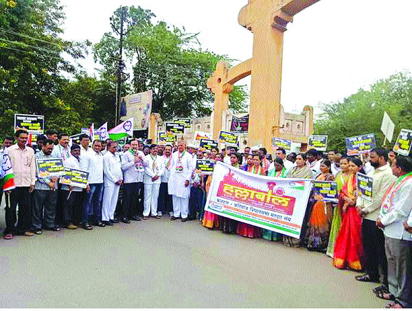 BJP annihilates farmers: Sanjivaraje | भाजपने शेतकºयांना देशोधडीला लावले : संजीवराजे