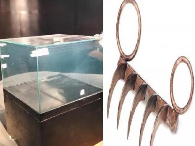 The historic tigers housed in the Chhatrapati Shivaji Maharaj Museum in Satara will soon say goodbye to the capital | Satara: ऐतिहासिक वाघनखे लवकरच घेणार राजधानीचा निरोप, नागपूरकडे सुपुर्द केली जाणार