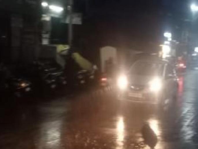Rainfall in western part of Satara district slows down; Navjala records 94 mm | सातारा जिल्ह्याच्या पश्चिम भागात पावसाचा जोर मंदावला; नवजाला ९४ मिलिमीटरची नोंद