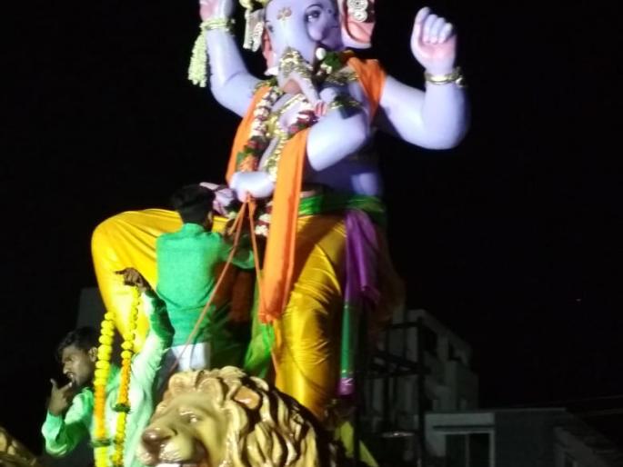 Ganesh Visarjan2018: DJ Free Immersion procession in Satara | Ganesh Visarjan2018 : साताऱ्यात डीजेमुक्त विसर्जन मिरवणूक Ganesh Visarjan2018: DJ Free Immersion procession in Satara | Ganesh Visarjan2018 : साताऱ्यात डीजेमुक्त विसर्जन मिरवणूक