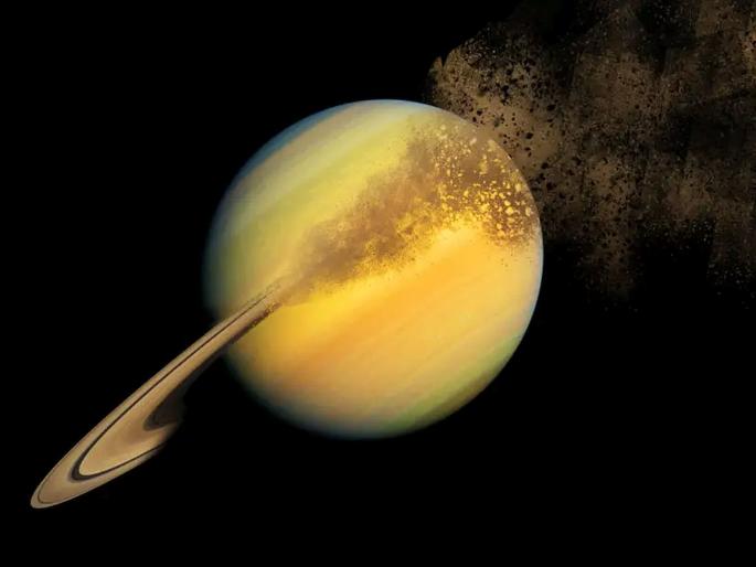 Did Shani Dev get angry? The ring of Saturn suddenly disappeared; What is the secret behind the rare astronomical event? | शनी देव कोपला? भव्य कडे अचानक दिसेनासे झाले; काय आहे दुर्मीळ खगोलीय घटनेमागील रहस्य?