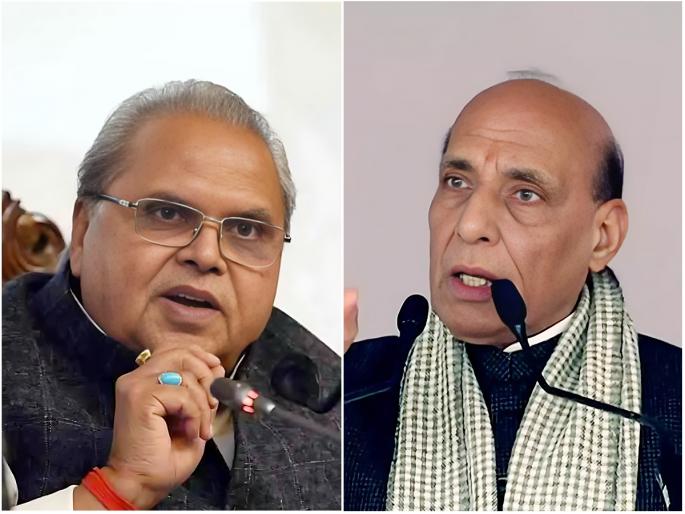 satyapal malik criticized again central modi govt over pulwama attack | “पुलवामाचा तपास केला असता तर राजनाथ सिंह यांना राजीनामा द्यावा लागला असता”: सत्यपाल मलिक satyapal malik criticized again central modi govt over pulwama attack | “पुलवामाचा तपास केला असता तर राजनाथ सिंह यांना राजीनामा द्यावा लागला असता”: सत्यपाल मलिक