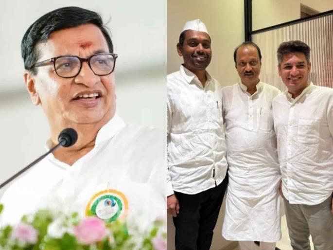 Maharashtra Assembly Election Result 2024 After Balasaheb Thorat defeat Satyajit Tambe met Ajit Pawar | थोरातांच्या पराभवानंतर सत्यजित तांबे अजित पवारांच्या भेटीला; म्हणाले, "त्यांच्यासारखा माणूस..." Maharashtra Assembly Election Result 2024 After Balasaheb Thorat defeat Satyajit Tambe met Ajit Pawar | थोरातांच्या पराभवानंतर सत्यजित तांबे अजित पवारांच्या भेटीला; म्हणाले, "त्यांच्यासारखा माणूस..."