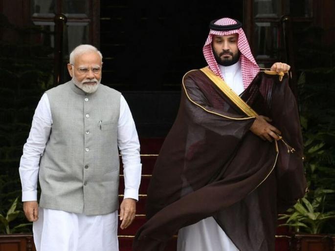 Terrorism should not be used against other countries; Double blow to Pakistan from Saudi Crown Prince Salman meet Pm Modi | कितीही वैर असले तरी दुसऱ्या देशांसाठी दहशतवादाचा वापर करू नये; सौदीच्या क्राऊन प्रिंसकडून पाकला दुहेरी धक्का Terrorism should not be used against other countries; Double blow to Pakistan from Saudi Crown Prince Salman meet Pm Modi | कितीही वैर असले तरी दुसऱ्या देशांसाठी दहशतवादाचा वापर करू नये; सौदीच्या क्राऊन प्रिंसकडून पाकला दुहेरी धक्का