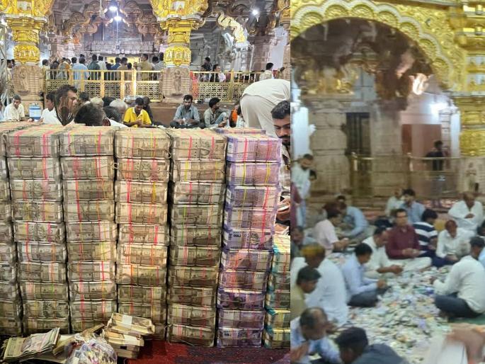 Shri Sanwaliya Seth Temple in Mewar has set a new record in religious donations, collecting over rs 28.32 crore in cash | अबब! मंदिराला मिळालेलं दान पाहून डोळे दीपतील; २८ कोटींची रोकड, सोने-चांदीचीही कमी नाही