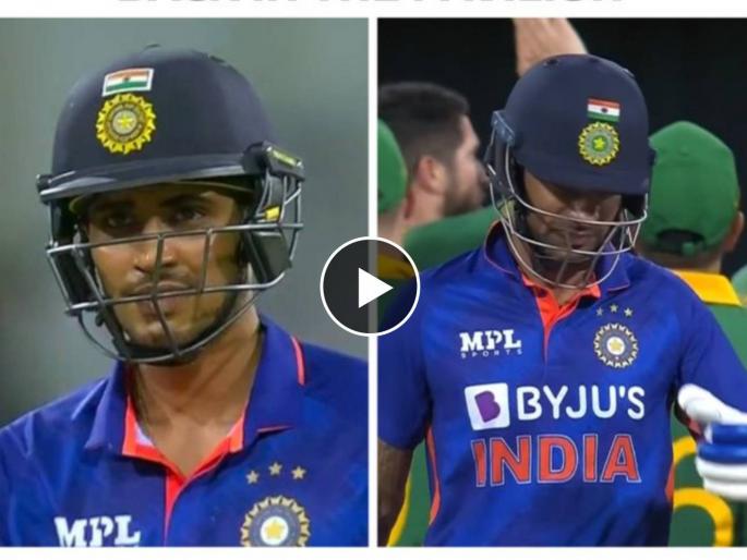 IND vs SA 1st ODI Live Updates : Shubman Gill becomes the fastest Indian to complete 500 runs in ODI in terms of innings, india loss shikhar dhawana & gill in just 8 runs, Video  | IND vs SA 1st ODI Live Updates : भारताने दोन्ही ओपनर ८ धावांत माघारी परतले; शुबमन गिलने मोडला नवज्योत सिंग सिद्धूचा विक्रम, Video