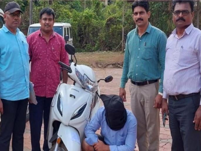 In the case of two-wheeler theft in Sawantwadi murder Participation of accused | Sindhudurg Crime: कारागृहातून शिक्षा भोगून सुटला, दुचाकी चोरी प्रकरणात सापडला In the case of two-wheeler theft in Sawantwadi murder Participation of accused | Sindhudurg Crime: कारागृहातून शिक्षा भोगून सुटला, दुचाकी चोरी प्रकरणात सापडला