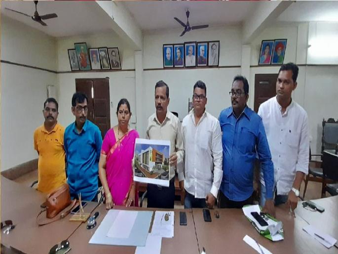 Preparation of updated vegetable market to be set up in Sawantwadi | सावंतवाडीत उभारण्यात येणाऱ्या अद्यावत भाजी मंडईचा आराखडा तयार : नगराध्यक्ष