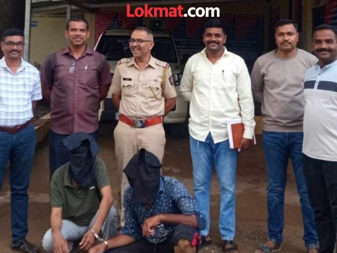 Two people were arrested from Sawantwadi in connection with the murder of a laborer | मिरजेत खून करून रातोरात सावंतवाडी गाठली; पोलिसांनी रंगकाम करतानाच मुसक्या आवळ्या Two people were arrested from Sawantwadi in connection with the murder of a laborer | मिरजेत खून करून रातोरात सावंतवाडी गाठली; पोलिसांनी रंगकाम करतानाच मुसक्या आवळ्या