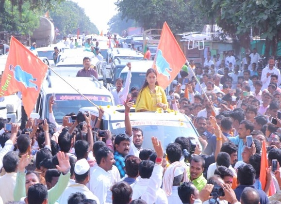 Crowd gathered at sawargaon for inauguration of Rashtrasaint Bhagwanbaba memorial | राष्ट्रसंत भगवानबाबा स्मारक लोकार्पण सोहळ्यास अलोट गर्दी Crowd gathered at sawargaon for inauguration of Rashtrasaint Bhagwanbaba memorial | राष्ट्रसंत भगवानबाबा स्मारक लोकार्पण सोहळ्यास अलोट गर्दी