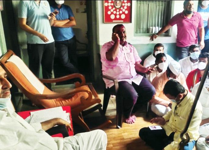 BJP's victory in Pandharpur due to Eki's cooperation | एकीच्या सहकार्यामुळे पंढरपुरात भाजपचा विजय BJP's victory in Pandharpur due to Eki's cooperation | एकीच्या सहकार्यामुळे पंढरपुरात भाजपचा विजय