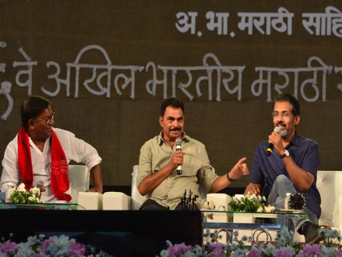 Trees are more important than celebrities; Nagraj Manjule, Kishore Kadam and Sayaji Shinde interacted freely with the fans | सेलिब्रेटीपेक्षाही झाडे महत्त्वाची; नागराज मंजुळे, किशोर कदम अन् सयाजी शिंदे यांनी रसिकांशी साधला मुक्त संवाद Trees are more important than celebrities; Nagraj Manjule, Kishore Kadam and Sayaji Shinde interacted freely with the fans | सेलिब्रेटीपेक्षाही झाडे महत्त्वाची; नागराज मंजुळे, किशोर कदम अन् सयाजी शिंदे यांनी रसिकांशी साधला मुक्त संवाद