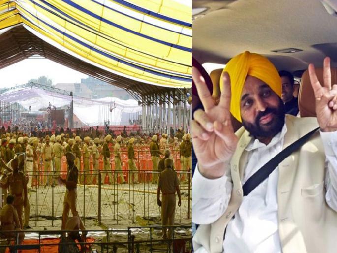 Punjab Election Results: Father and son, who were separated 7 years ago, met again at the AAP Bhagwant Mann swearing-in ceremony of CM | सुखद धक्का! भगवंत मान शपथविधी सोहळ्यात ७ वर्षापूर्वी दुरावलेले पिता-पुत्र पुन्हा भेटले Punjab Election Results: Father and son, who were separated 7 years ago, met again at the AAP Bhagwant Mann swearing-in ceremony of CM | सुखद धक्का! भगवंत मान शपथविधी सोहळ्यात ७ वर्षापूर्वी दुरावलेले पिता-पुत्र पुन्हा भेटले