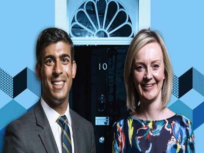Britain Prime Minister: Indian native Rishi Sunak trailing in race for British Prime Minister against Liz Truss- Survey | Britain Prime Minister: ब्रिटन पंतप्रधानपदाच्या शर्यतीत मूळ भारतीय ऋषी सुनक पिछाडीवर - सर्व्हे Britain Prime Minister: Indian native Rishi Sunak trailing in race for British Prime Minister against Liz Truss- Survey | Britain Prime Minister: ब्रिटन पंतप्रधानपदाच्या शर्यतीत मूळ भारतीय ऋषी सुनक पिछाडीवर - सर्व्हे
