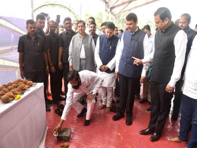Bhoomipujan of 500 works under Mumbai beautification project by CM Eknath Shinde, DCM Devendra Fadnavis | मायानगरीचे रूप पालटणार; मुंबई सुशोभीकरण प्रकल्पांतर्गत ५०० कामांचे भूमिपूजन