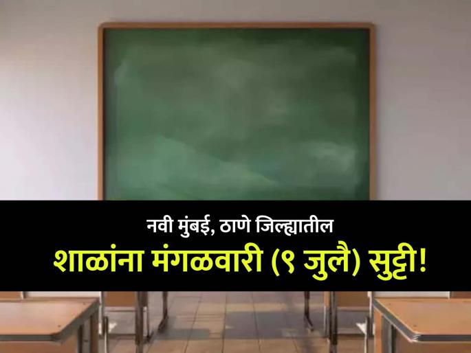 Schools holiday in Navi Mumbai on Tuesday; Municipal commissioner took the decision due to heavy rain | नवी मुंबई, ठाणे जिल्ह्यातील शाळांना मंगळवारी सुट्टी जाहीर; मुसळधार पावसामुळे घेतला निर्णय Schools holiday in Navi Mumbai on Tuesday; Municipal commissioner took the decision due to heavy rain | नवी मुंबई, ठाणे जिल्ह्यातील शाळांना मंगळवारी सुट्टी जाहीर; मुसळधार पावसामुळे घेतला निर्णय