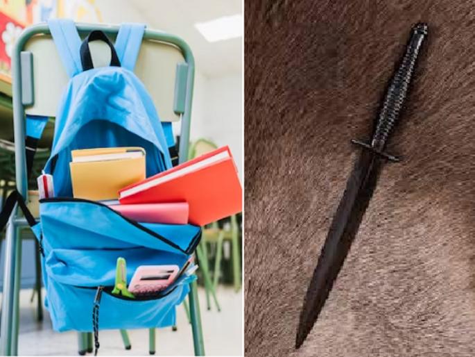 Gangs also formed in schools; Khanjir and air gun in the sacks of ninth grade students in Nanded | शाळेतही तयार झाल्या गँग; नववीतील विद्यार्थ्यांच्या दप्तरात खंजर अन् एअर गन Gangs also formed in schools; Khanjir and air gun in the sacks of ninth grade students in Nanded | शाळेतही तयार झाल्या गँग; नववीतील विद्यार्थ्यांच्या दप्तरात खंजर अन् एअर गन