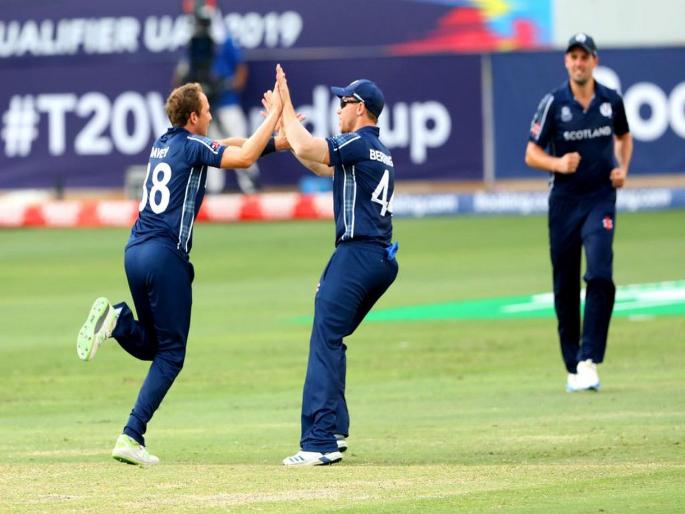 Scotland Qualify for T20 world Cup 2020; they registered second biggest in their T20I history | स्कॉटलंडने नोंदवला ट्वेंटी-20 क्रिकेटमधील मोठा विजय; वर्ल्ड कपमध्ये मिळवला प्रवेश