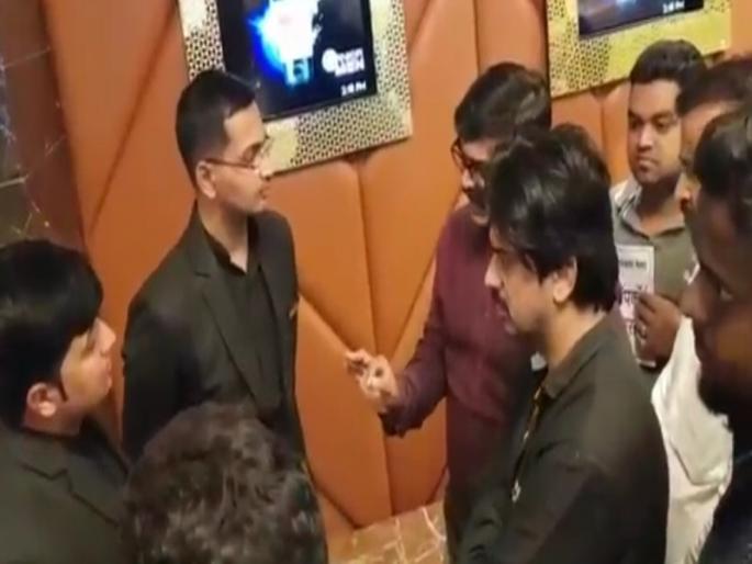 One day police detainees to MNS mans | मल्टीप्लेक्समध्ये खळखट्याक करणाऱ्या मनसैनिकांना एक दिवसाची पोलीस कोठडी  One day police detainees to MNS mans | मल्टीप्लेक्समध्ये खळखट्याक करणाऱ्या मनसैनिकांना एक दिवसाची पोलीस कोठडी