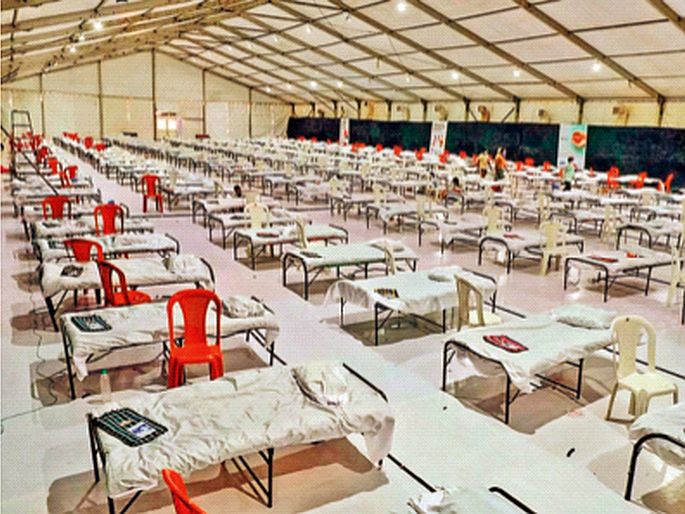 Panvel: District administration ready for third wave, oxygen production increased to 643 metric tonnes with 3,000 beds | पनवेल: तिसऱ्या लाटेसाठी जिल्हा प्रशासन सज्ज, तीन हजार बेडसह ६४३ मेट्रिक टन ऑक्सिजन उत्पादन वाढले Panvel: District administration ready for third wave, oxygen production increased to 643 metric tonnes with 3,000 beds | पनवेल: तिसऱ्या लाटेसाठी जिल्हा प्रशासन सज्ज, तीन हजार बेडसह ६४३ मेट्रिक टन ऑक्सिजन उत्पादन वाढले