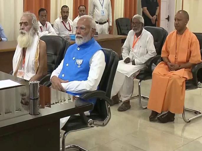 lok sabha lok sabha election 2024 Who are the four people who will be the proponents of Prime Minister Narendra Modi? There is a connection with the Ram Temple! | पंतप्रधान नरेंद्र मोदी यांचे प्रस्तावक होणारे ते चार लोक कोण? राम मंदिरासोबत आहे कनेक्शन!