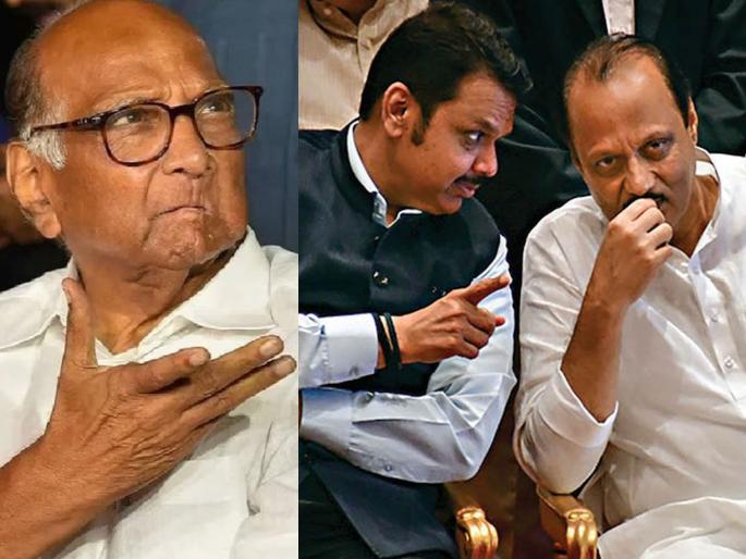 Finally after 40 years Sharad Pawar went raigad fort this credit to Ajit Pawar says devendra Fadnavis | "शेवटी 40 वर्षांनंतर शरद पवार..., याचं क्रेडिट अजित पवारांनाच"; फडणविसांची बोचरी टीका Finally after 40 years Sharad Pawar went raigad fort this credit to Ajit Pawar says devendra Fadnavis | "शेवटी 40 वर्षांनंतर शरद पवार..., याचं क्रेडिट अजित पवारांनाच"; फडणविसांची बोचरी टीका