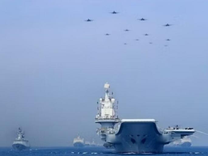 26 Chinese fighter jets penetrate Taiwan's skies; The possibility of an attack created shock | तैवानच्या आकाशात चोहूबाजुंनी २६ चिनी लढाऊ विमाने घुसली; हल्लाच चढवल्याच्या शक्यतेने खळबळ उडाली