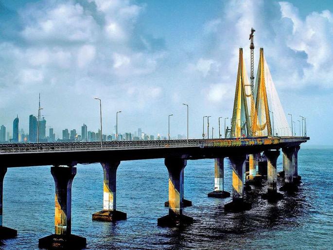 Much part of Mumbai at Risk of Being Wiped Out by Rising Seas by 2050 Says Research | पुढे धोका आहे! 2050 मध्ये मुंबई 'अशी' दिसणार; बराचसा भाग बुडणार Much part of Mumbai at Risk of Being Wiped Out by Rising Seas by 2050 Says Research | पुढे धोका आहे! 2050 मध्ये मुंबई 'अशी' दिसणार; बराचसा भाग बुडणार