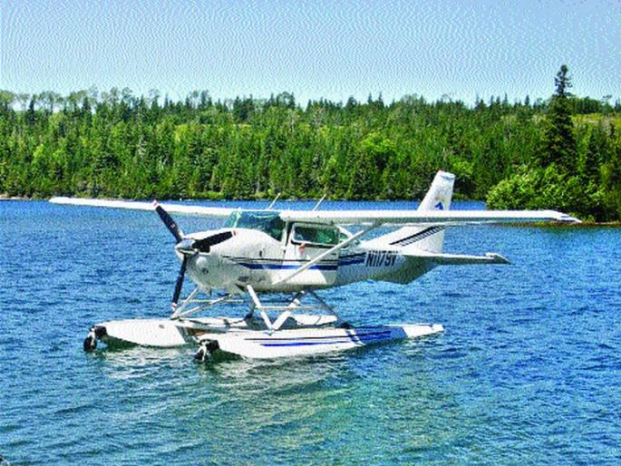 Mumbai's first c-plane? | मुंबईत सगळ्यात आधी सी-प्लेन? Mumbai's first c-plane? | मुंबईत सगळ्यात आधी सी-प्लेन?