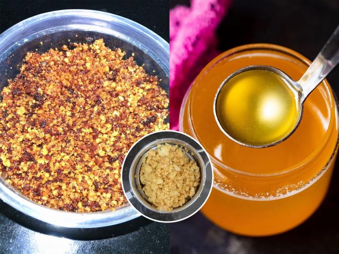 Secret To Make Desi Ghee From Malai & Use Leftover Khoya Get Extra Ghee how to make desi ghee from malai at home secret to make ghee from milk cream | कमी लोणी अगदी उरलेल्या बेरीतूनही काढा सगळे साजूक तूप, पाहा ट्रिक! रवाळ - घरगुती तुपाची चव भारी...