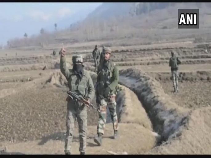 Jammu-Kashmir : Two terrorists were gunned down by security forces in Anantnag's Larnoo in an encounter. | जम्मू-काश्मीरमध्ये चकमकीत दोन दहशतवाद्यांचा जवानांनी केला खात्मा Jammu-Kashmir : Two terrorists were gunned down by security forces in Anantnag's Larnoo in an encounter. | जम्मू-काश्मीरमध्ये चकमकीत दोन दहशतवाद्यांचा जवानांनी केला खात्मा