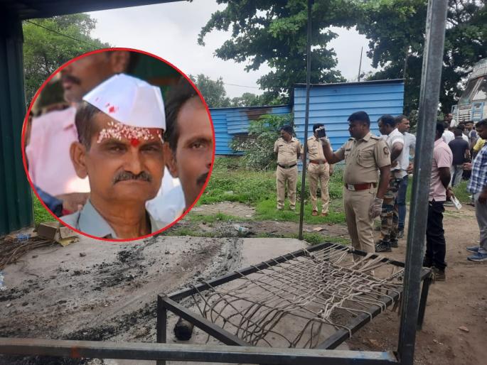 Brutal murder of a garage security guard by crushing him with a stone in Waluj | गॅरेजच्या सुरक्षारक्षकाचा दगडाने ठेचून निर्घृण खून; वाळूज महानगर हादरले Brutal murder of a garage security guard by crushing him with a stone in Waluj | गॅरेजच्या सुरक्षारक्षकाचा दगडाने ठेचून निर्घृण खून; वाळूज महानगर हादरले