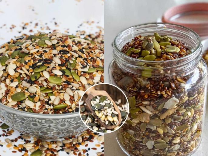 5 superpowers - 5 types of seeds! You will get a superdose of energy - you might say, why didn't you know this before.. | ५ का सुपरपॉवर- ५ प्रकारच्या बिया! मिळेल एनर्जीचा सुपरडोस-म्हणाल हे आधी का नव्हतं माहिती..