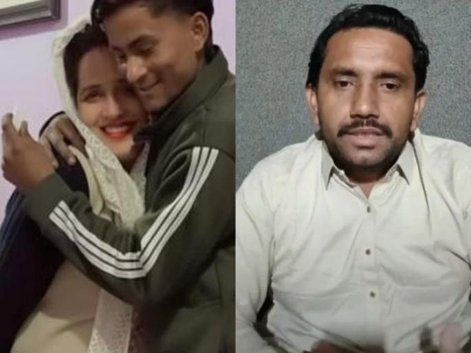 Courtesan 100 times better tham seema ; Pakistani husband furious after hearing that Sachin's baby is in Seema Haider's womb | "वारांगनाही 100 पट चांगली"; सीमा हैदरच्या गर्भात सचिनचं बाळ असल्याचं ऐकताच पाकिस्तानी पती भडकला Courtesan 100 times better tham seema ; Pakistani husband furious after hearing that Sachin's baby is in Seema Haider's womb | "वारांगनाही 100 पट चांगली"; सीमा हैदरच्या गर्भात सचिनचं बाळ असल्याचं ऐकताच पाकिस्तानी पती भडकला