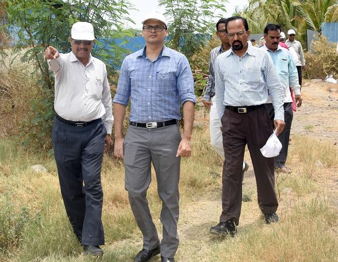 Collector's order to harvest crops on the silt of the river Sina | सीना नदीच्या गाळपेरावरील पिके काढण्याचा जिल्हाधिका-यांचा आदेश Collector's order to harvest crops on the silt of the river Sina | सीना नदीच्या गाळपेरावरील पिके काढण्याचा जिल्हाधिका-यांचा आदेश