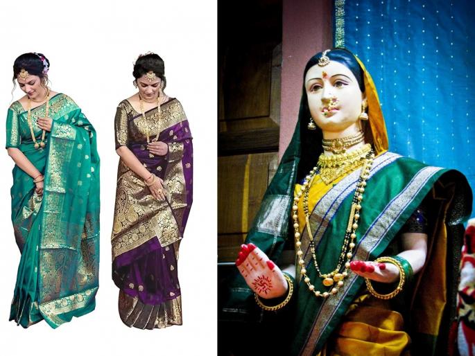 semi silk saree for mahalaxmi or gauri festival in just 999 rupees | गौरींसाठी साड्या घेतल्या का? फक्त ९९९ रुपयांत घ्या सेमी सिल्कच्या २ साड्या, आकर्षक डिझाइन्स आणि रंग
