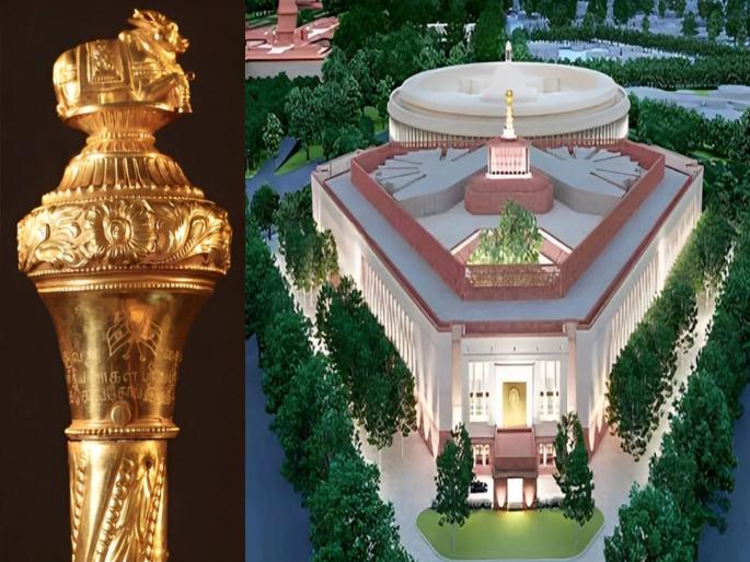 No one can shake it now Uproar over Sengol's removal, BJP's response to SP-Congress  | "आता ते कुणीही हटवू शकत नाही..."; सेंगोल हटवण्याच्या मागणीवरून गदारोळ, भाजपचं SP-काँग्रेसला प्रत्युत्तर 