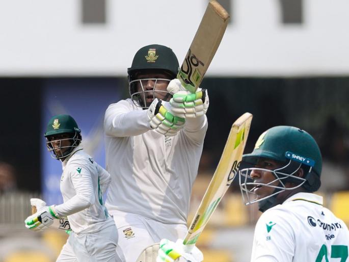 IND vs SA 2nd Test Senuran Muthusamy Slams His Maiden Test Century Third SA Batter To Register A Test hundred From No 7 Or Lower vs India After Quinton de Kock and Lance Klusener | Senuran Muthusamy Maiden Test Century : मुथुसामीचा मोठा पराक्रम! ऐतिहासिक कसोटीत ठोकली पहिली सेंच्युरी