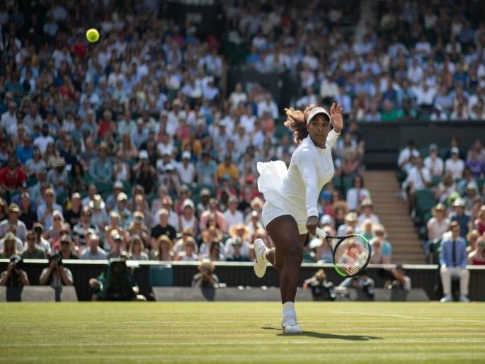 Wimbledon 2018: Superman's sorrow; Serena's tears were not seen by the girl's first step | Wimbledon 2018 : सुपरमॉमचं दुःख; मुलीचं पहिलं पाऊल पाहता न आल्यानं सेरेनाला अश्रू अनावर Wimbledon 2018: Superman's sorrow; Serena's tears were not seen by the girl's first step | Wimbledon 2018 : सुपरमॉमचं दुःख; मुलीचं पहिलं पाऊल पाहता न आल्यानं सेरेनाला अश्रू अनावर